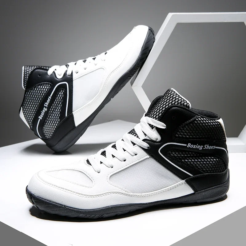 Breathable Boxing Shoes For Men And Women Wrestling Shoes Shock-absorbing Non-slip Boxing Fighting