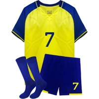 Maillots de football pour enfants de 7 fans de sport pour garçons et filles, chemises et shorts de football pour jeunes, ensemble de bas pour 4 à 14 ans 1