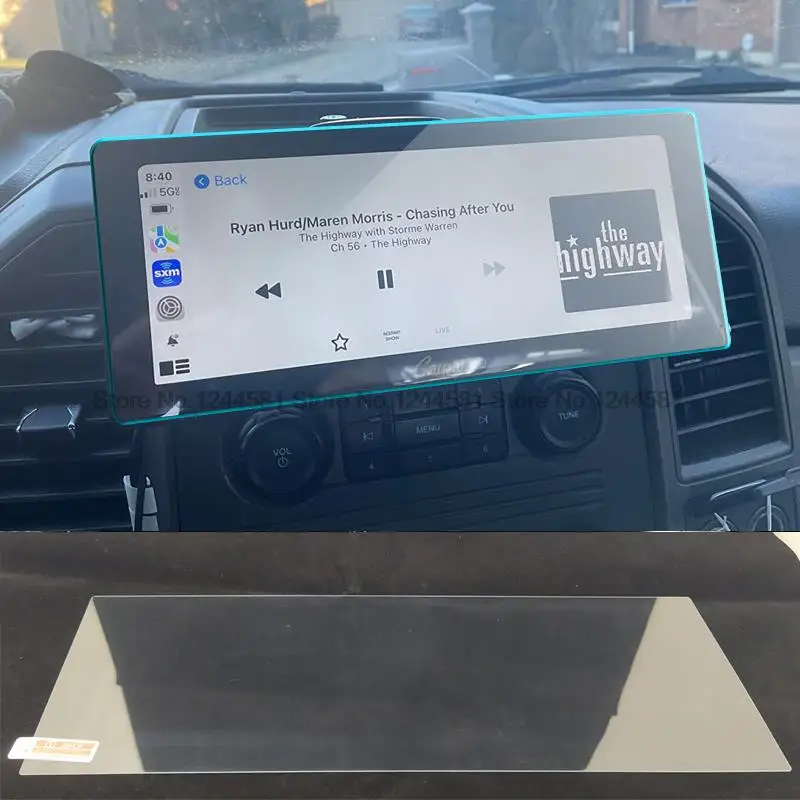 Pellicola Proteggi Schermo In Vetro Temperato Per Carpuride W103 2023 10.3 Pollici After Market Portatile Wireless Apple Carplay Android Auto