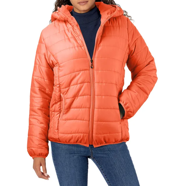 Lightweight Padded Autumn Winter Jackets Women's Jackets Hooded Ultralight Quilted puffer Solid Coat for Warm Duck Down Coat 5