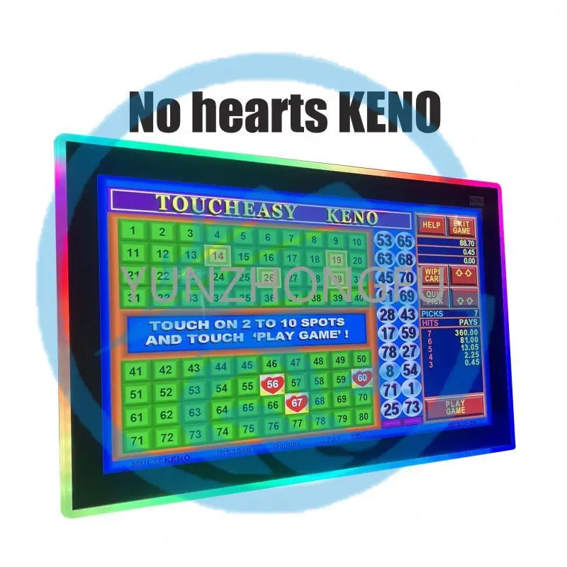 

Superball Kedno Texas Keno Software Game Board