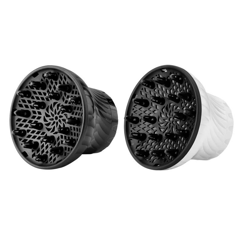 2024 New Universal Curling Dryer Diffuser For Natural Wavy Hair Styling Accessories Hair Dryers Stereotype Adjustable Wind Hood