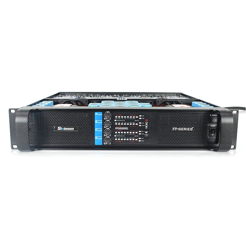 Sinbosen FP30000Q amplifier 2500 watt x 4 channel High power professional power amplifier amplificador audio estereo