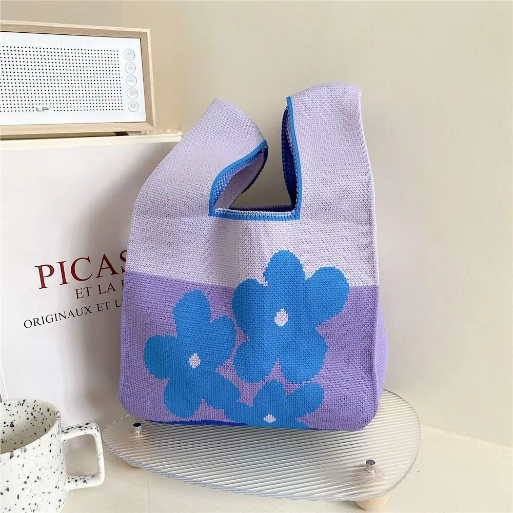 Bolso De Mano Cuadrado De Abuela De Ganchillo, Diseño De Flores En 3D De Ganchillo, Bolso Floral De Primavera Y Verano Con Forro - España