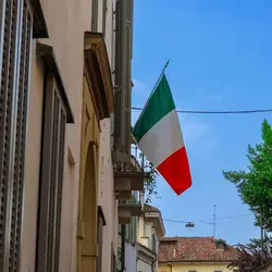 Italian Flag - Green, White, and Red Polyester Banner for Festival and Home Decoration (Available in Multiple Sizes)