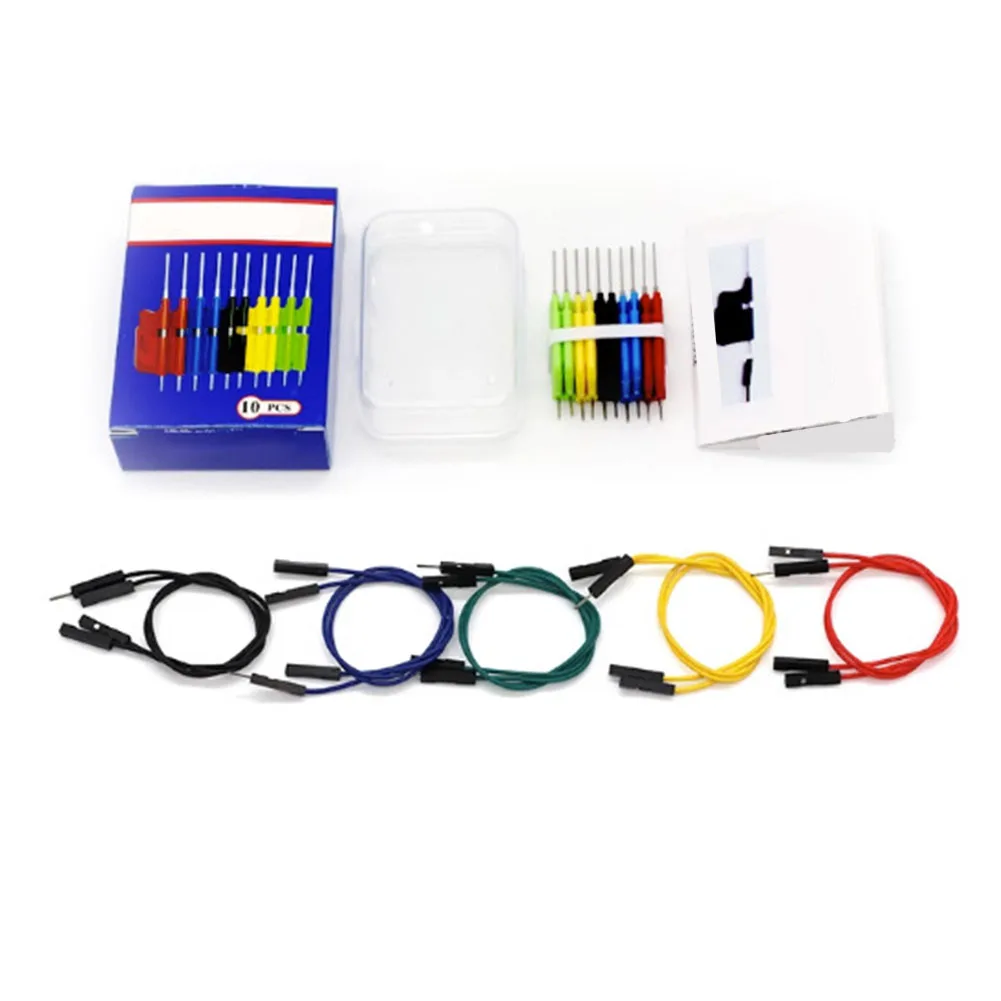 SOIC TS와 호환되는 집적 회로 칩용 테스트 클램프 MFor 핀 피치 0 3mm 이상 10개 10선