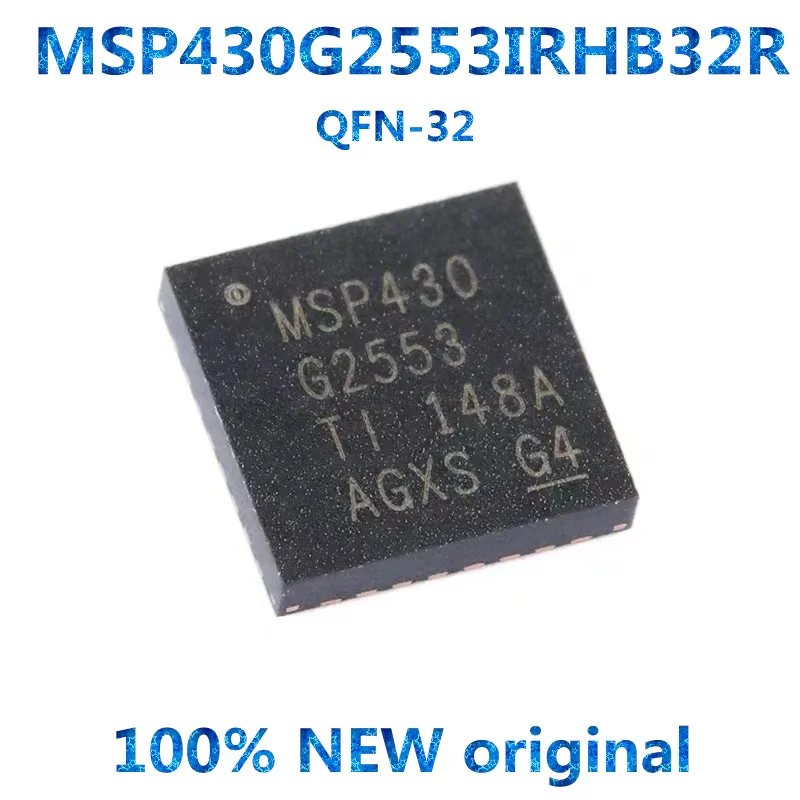 

10PCS MSP430G2553IRHB32R QFN-32 16-bit Mixed Signal Microcontroller-MCU 100% New