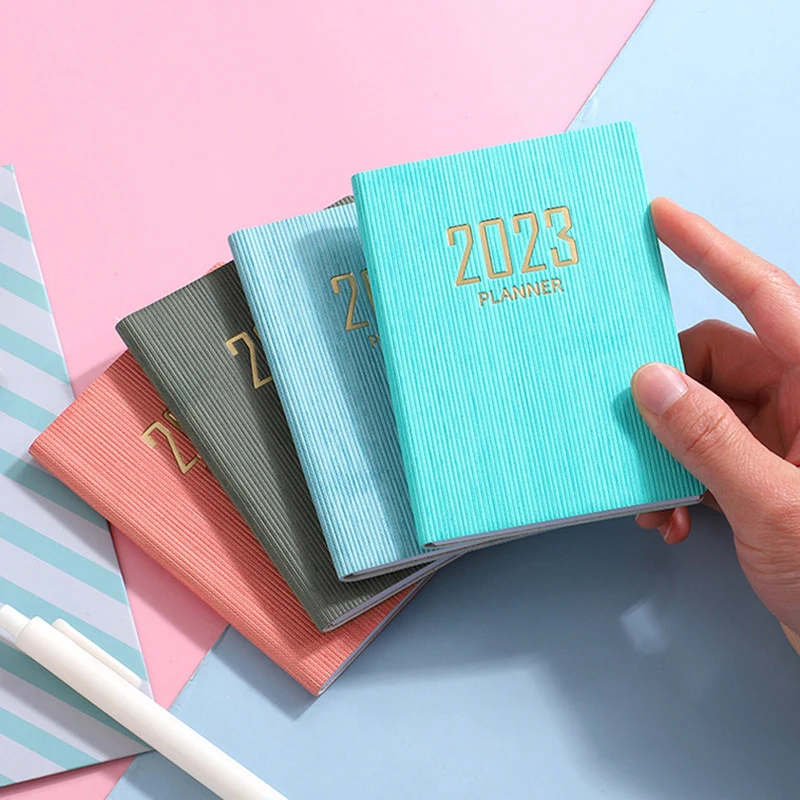 Agenda 2023 Portable Pocket Notepad Agenda Planner Notebooks