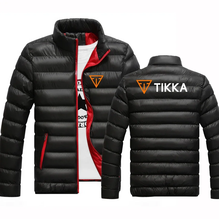 

Tikka By Sako Finland Firearms 2023 Mens Winter New Keep Warm Thicken Jacket Windproof Outdoor Coats Casual Male Solid Color Top