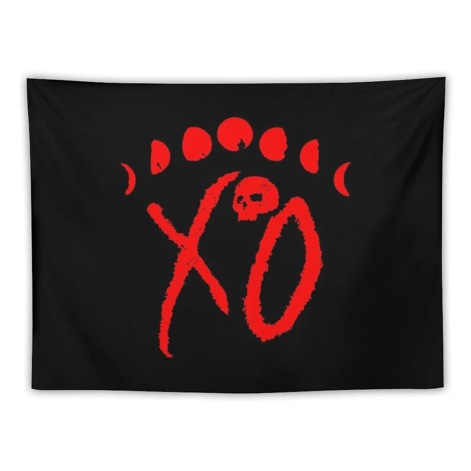 

XO Tapestry Wall Mural Home Decor Aesthetic Christmas Decoration Tapestry