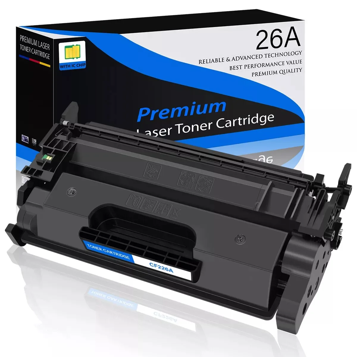 1PK-10PK CF226A 26A Toner Cartridge for HP 26A LaserJet Pro M402n M402dn M426fdw MFP M426fdn Printer New High Quality Printing