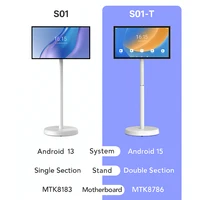 Android 15 Portable Smart Tv With Battery 21.5 Inch Smart Interactive Lcd Display Moveable Touch Screen Monitor 1