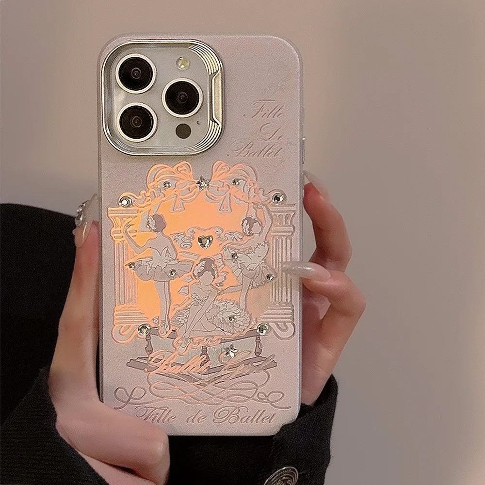iPhoneアクセサリー Delicate Bow in Ballerina iphone16 pro The Soap Case® - Delicate Bow in Ballerina | Urban