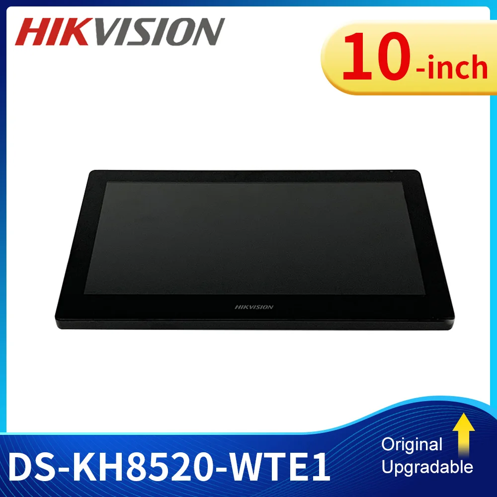 Hikvision Ds-Kh8520-Wte1 Videocitofono Da 10 Pollici Monitor Display Rete Android Indoor Room Station Wifi Poe, Sblocco Remoto