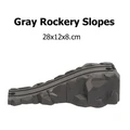 Grey hillside