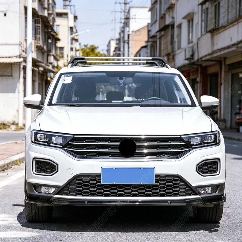 폭스바겐 T-Roc/T Roc TSI TDI 2017 2018 2019 2020 2021 프론트 범퍼 립 로워 턱 스포일러 프론트 에이프런 자동차 장식 부품