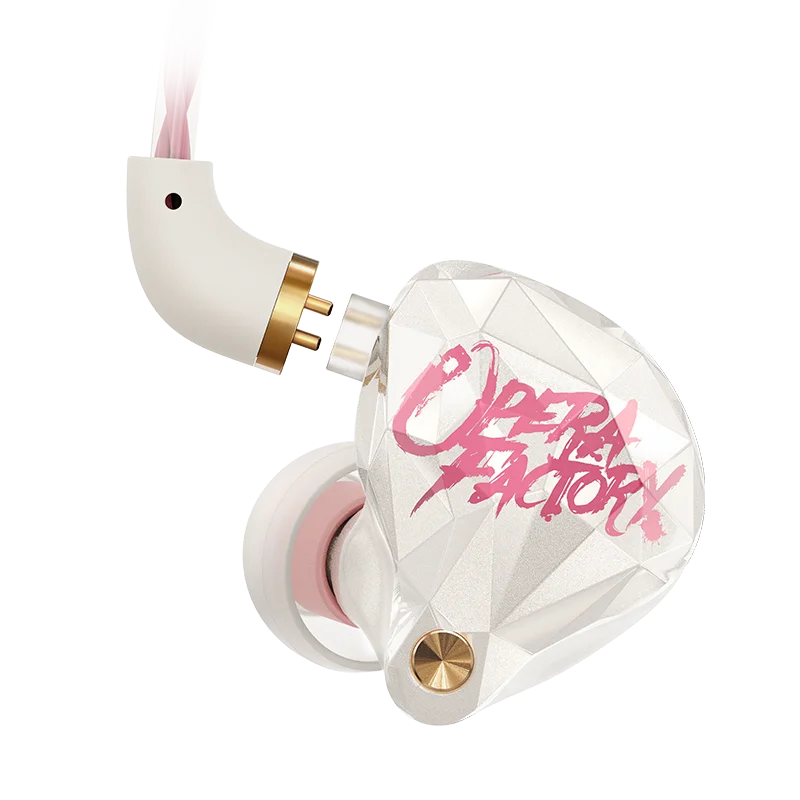 Whizzer Operafactory Os1 Beat In-Ear Monitor 10Mm Grafene Diaframma Auricolare Dinamico Hifi Bass Pop Auricolare Auricolare Con 5N Ofc