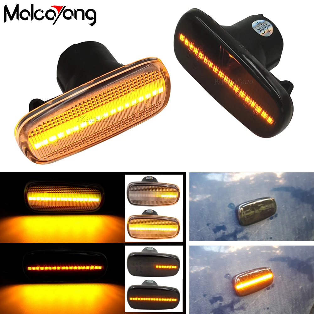 LEDDynamicTurnSignalLightsSideMarkerLampForToyotaLandCruiser