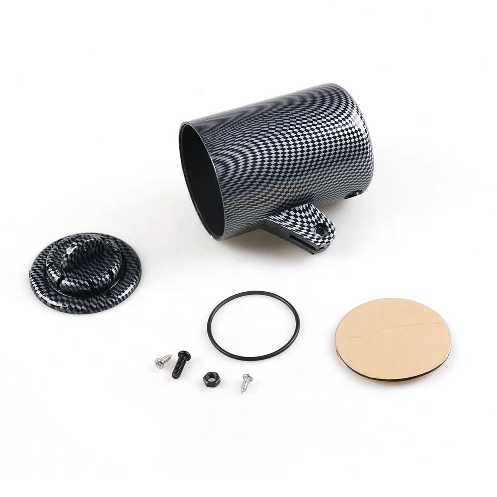 Universal 52mm Gauge Pod Gauge Cup Car Mount Holder Carbon Black Single Auto Car Meter Pods Dash Pod Mount Bracke