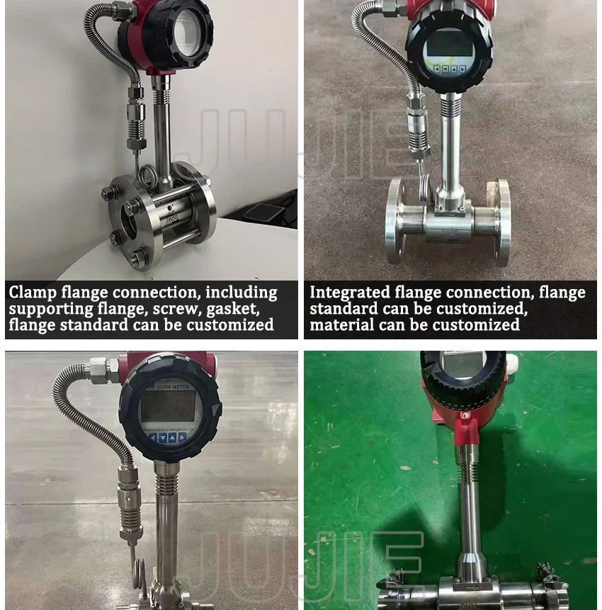 Digital Steam Vortex Air Flow Meter Intelligent Steam Compressed Air High-precis
