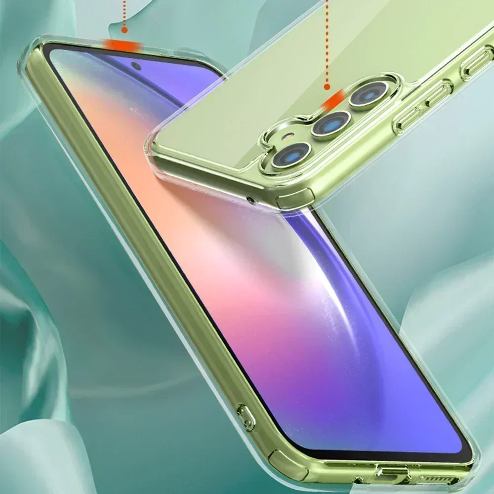 Фото Силиконовый чехол Clera для Samsung Galaxy A54 A34 A14 A51 A71 A50 A13 A12 A52 A33 A53 5G S23 Ultra S22 S21 Plus S20 FE Note 20 №4