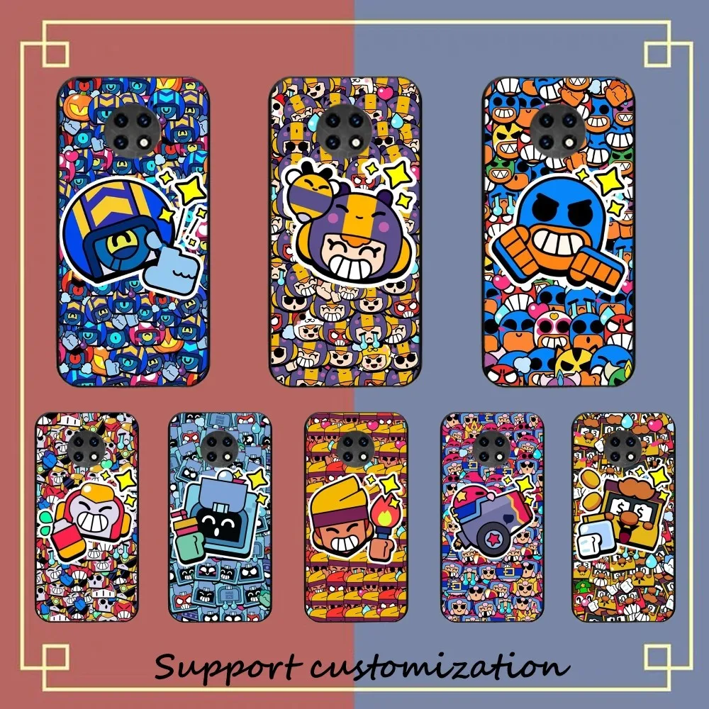 Game S-Stars-G-Gbrawls Custodia Per Telefono Per Redmi Note 4X5 A 6 7 8 T 9 9S 10 11 11S 11Epro Poco M3 Pro