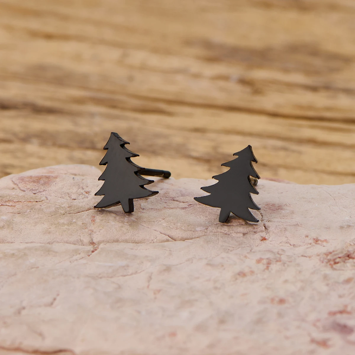 Mode Niedliche Weihnachtsbaum Ohrstecker für Frauen Minimalistische Schleife Glocke Stiefel Stern Ohrringe Edelstahl Weihnachten Schmuck Geschenk – Detail 9