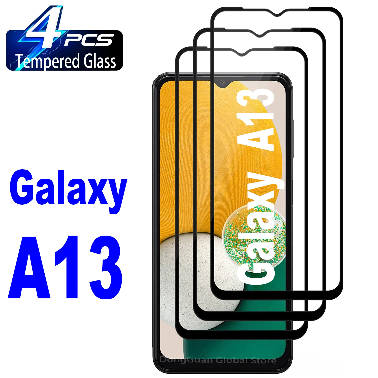 

2/4 шт., противоударное закаленное стекло для Samsung Galaxy A13