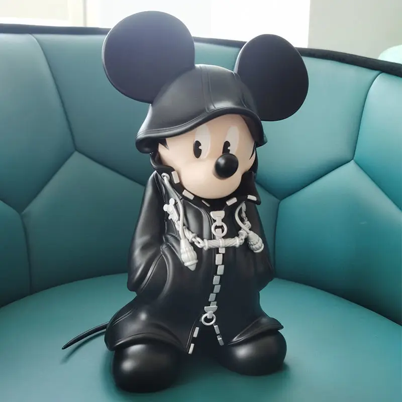 Medicom Disney Kingdom Hearts King Mickey Statue black