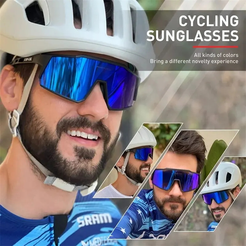 Kapvoe Ultra Light Polarized Sports Sunglasses with UV400 Protection