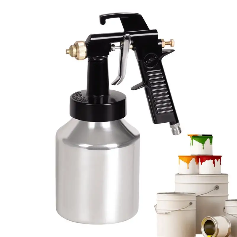 

Handheld Paint Sprayer Electric Handheld Low-Pressure Paint Sprayer Detachable Painting Tool For Vehicles Garage Doors Walls