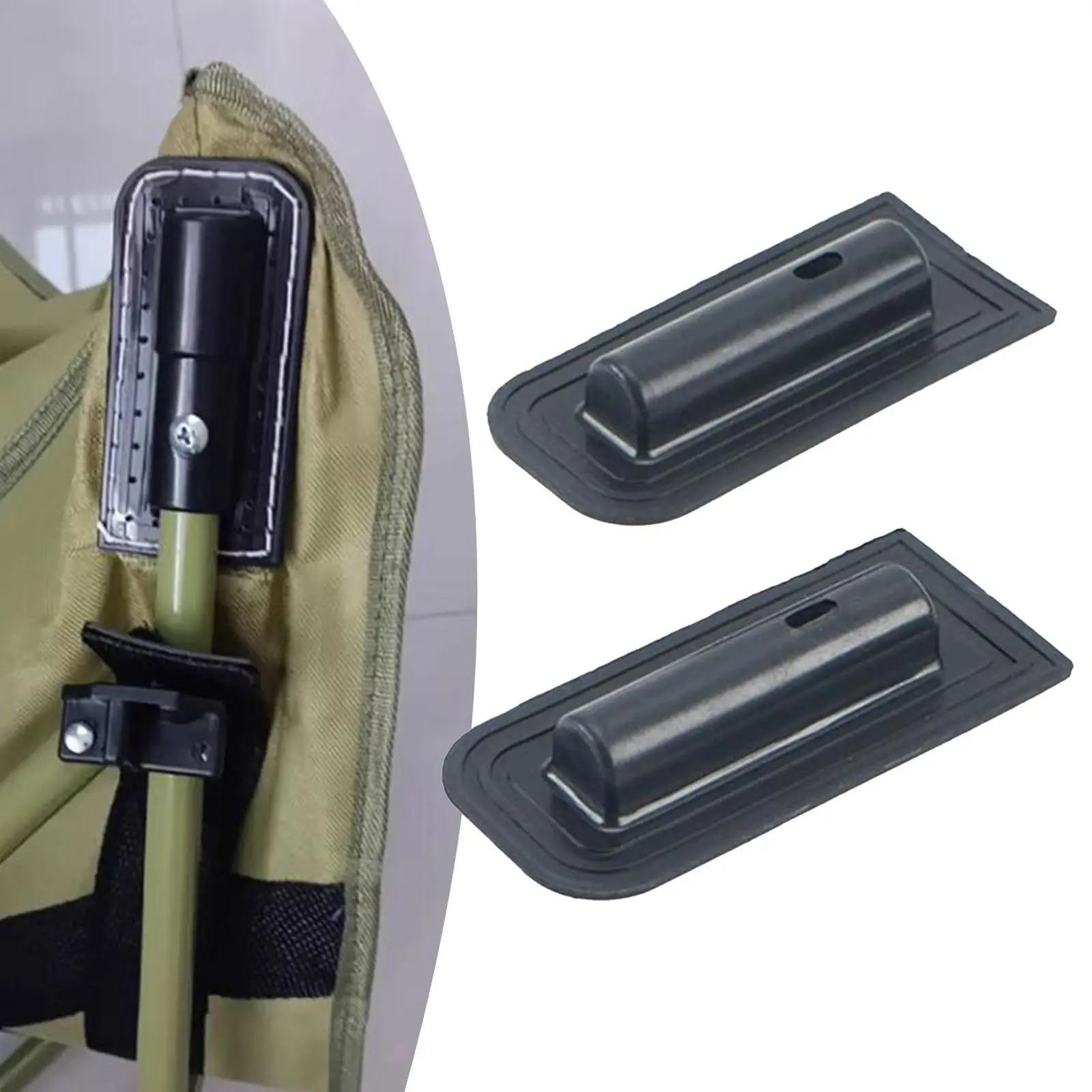 2x Camping Chair Backrest Tube Cover Replacements Parts for Chair Repair Protection Guard Reusable Connector for Beach Patio 2x Camping Chair Backrest Tube Cover Replacements Parts for Chair Repair Protection Guard Reusable Connector for Beach Patio