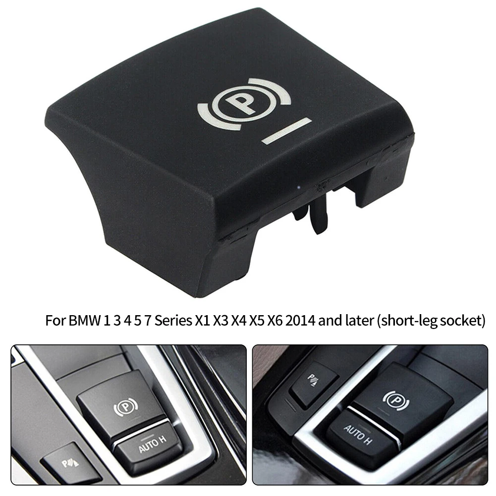 

P Button Switch Cover Black Handbrake High Quality TPU Direct Replacement P Button Parking Brake Push-pull Switch