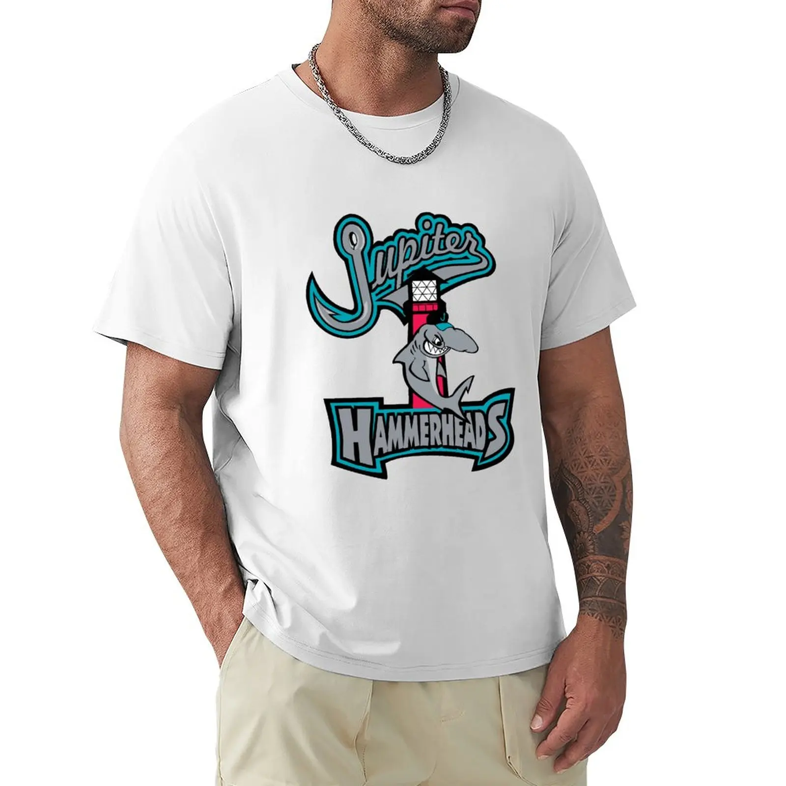 

Jupiter Hammerheads T-shirt customs Aesthetic clothing summer tops korean fashion mens vintage t shirts