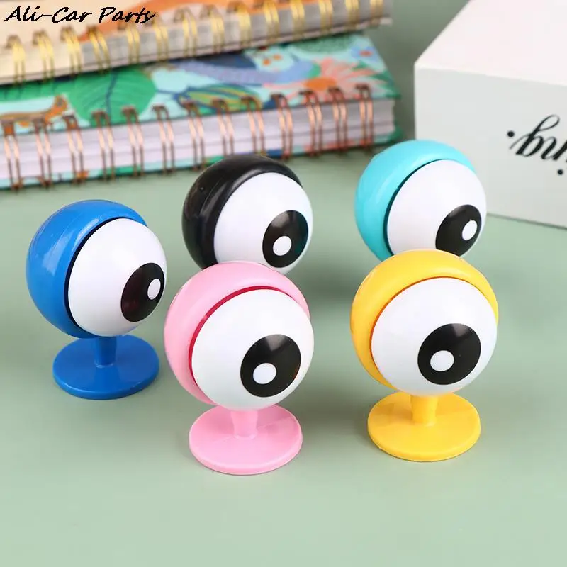 

2X Cartoon Eyes Styling Helmet Decor Personalized Helmet Stickers Motorcycles Bike Riding Helmet Decoration Accessories