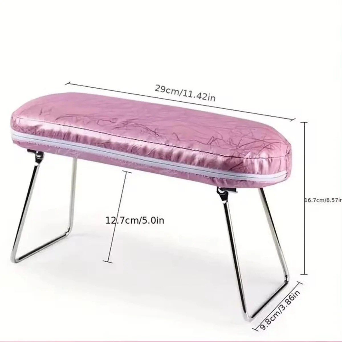 1pc nail hand pillow nail armrest pad bracket folding professional manicure hand pillow nail art hand pillow nail hand rest nail arm rest