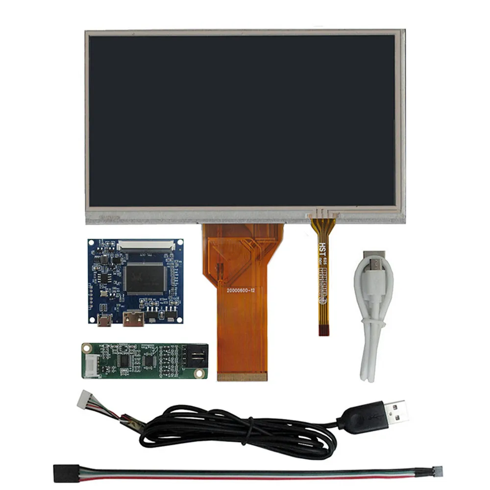 7InchTFTAT070TN94LCDDisplayScreenDigitizerTouchscreenDriver
