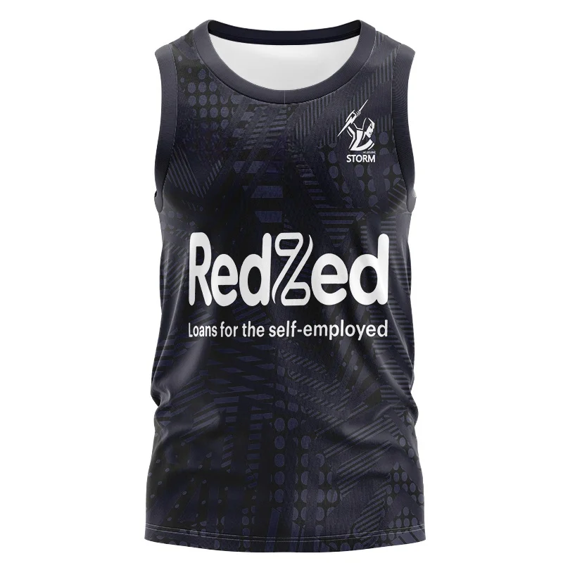 thumbnail image 1 of CAMISETA DE LOCAL PARA HOMBRE RÉPLICA DEL MELBOURNE STORM 2024 (Nombre y número personalizados), 1 of 5
