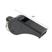 Warning Black Color Children Sports Whistle Cheerleading Tools Sports Good 2