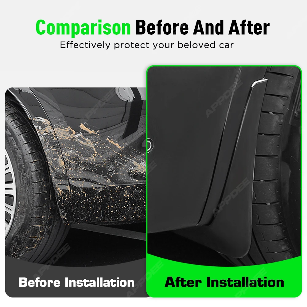 Upgraded) CDEFG Mud Flaps Splash Guards For RAV-4 2019 2020 2021 2022 - View #8