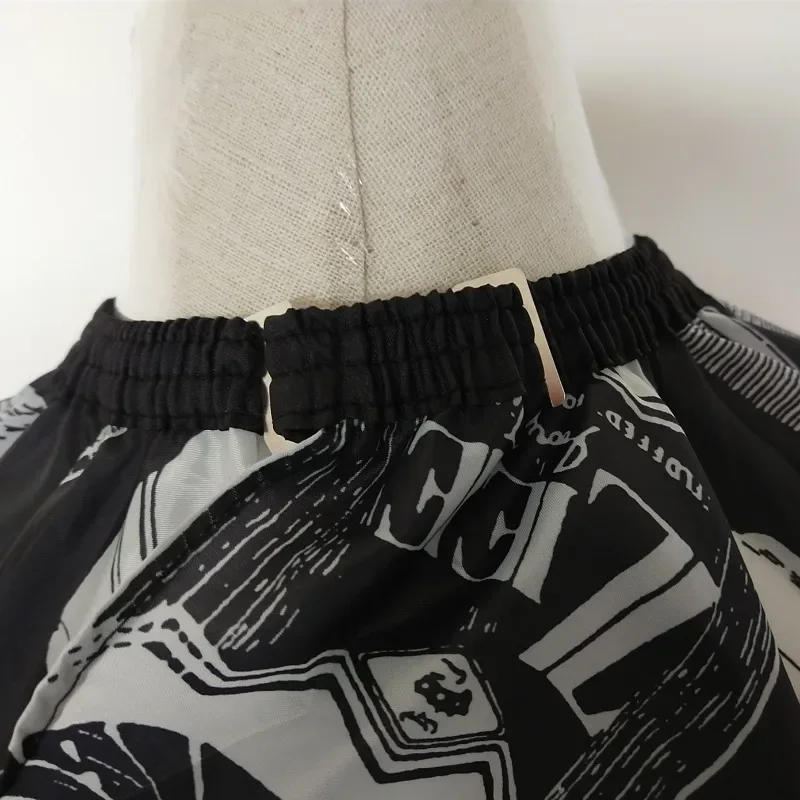 120*140cm Waterproof Hairdressing Shawl Bib paper Set Nylon Hairdressing Salon Clothes Chopped Hair Isolator Hair Dyeing Tool