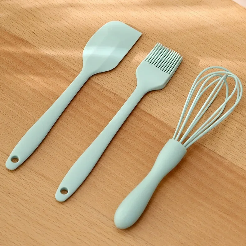 Heat-Resistant Silicone Egg Beater Oil Brush Scraper Kitchen Tool Set For Home Use Food Grade Supplies From China Mainland