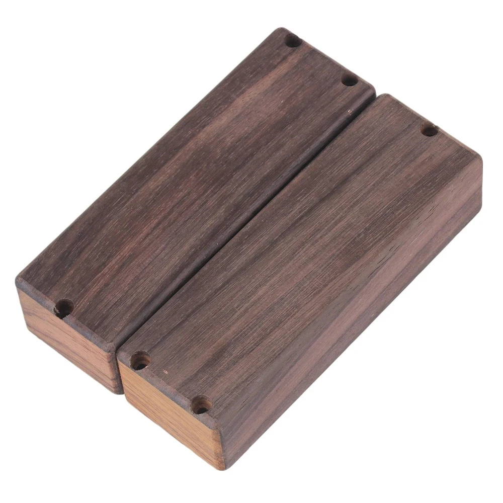 

2xWood Sealed N/B Pickup Cover for 5 String Bass Guitar Conductive Paint
