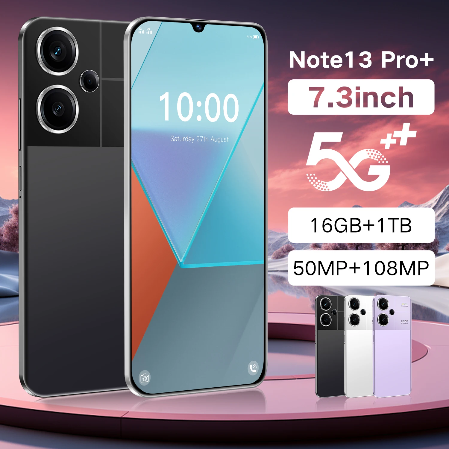 Рисунок 3 - Новый мобильный телефон Huawei style note 13 Pro + 7