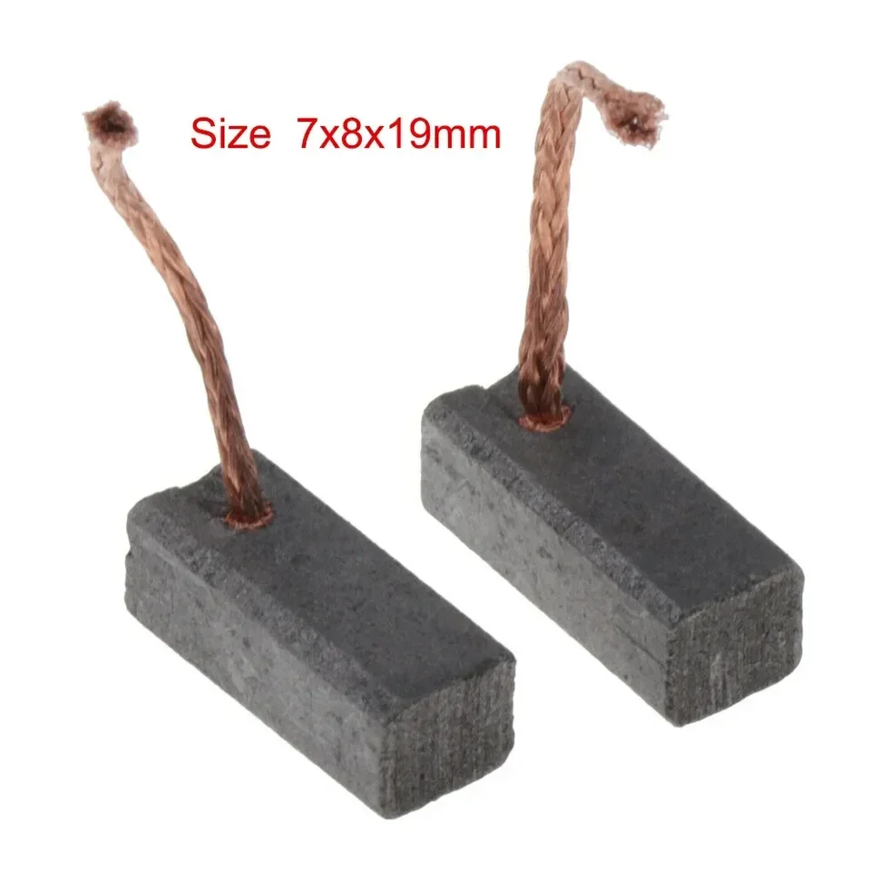 Brosses En Carbone Pour Moteur - Lot De 10 Pièces - Dimensions 19x7x5 Mm - Pour Générateurs Automobiles, Outils électriques