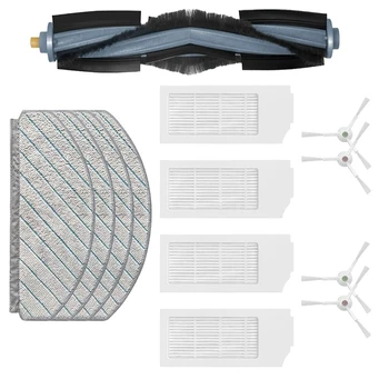 ECOVACS DEEBOT T10 플러스 로봇 진공 청소기 부품 액세서리, 헤파 필터 걸레, 걸레 교체