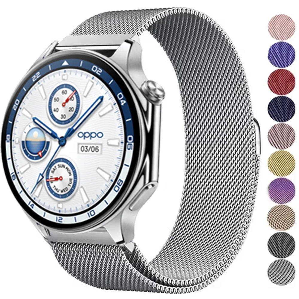 Milanese 22mm Metal Magnetic Wristband Bracelet Accessory