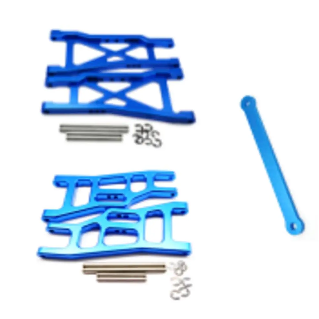 

Передняя и задняя подвесные рычаги из алюминиевого сплава с ЧПУ для 1 10 TRXXAS SLASH 2WD RC автомобильные запчасти RC автомобильные аксессуары