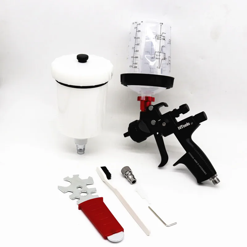 Pistolet à Peinture LVLP Professionnel AEROPRO - Buse 1,3mm, 600ml, Pour Vernis Et Peintures