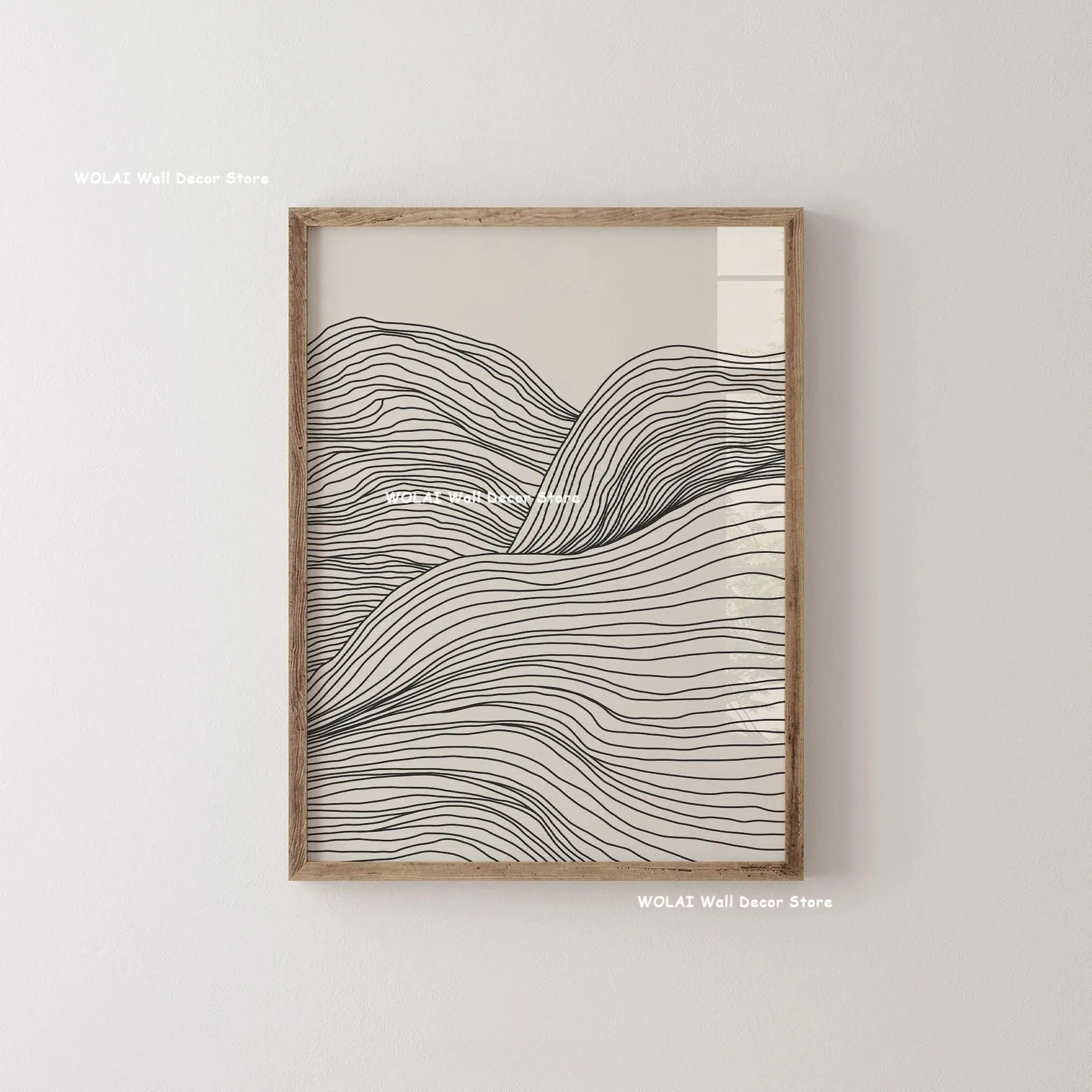 Abstract Moody Botanical Canvas Art 3